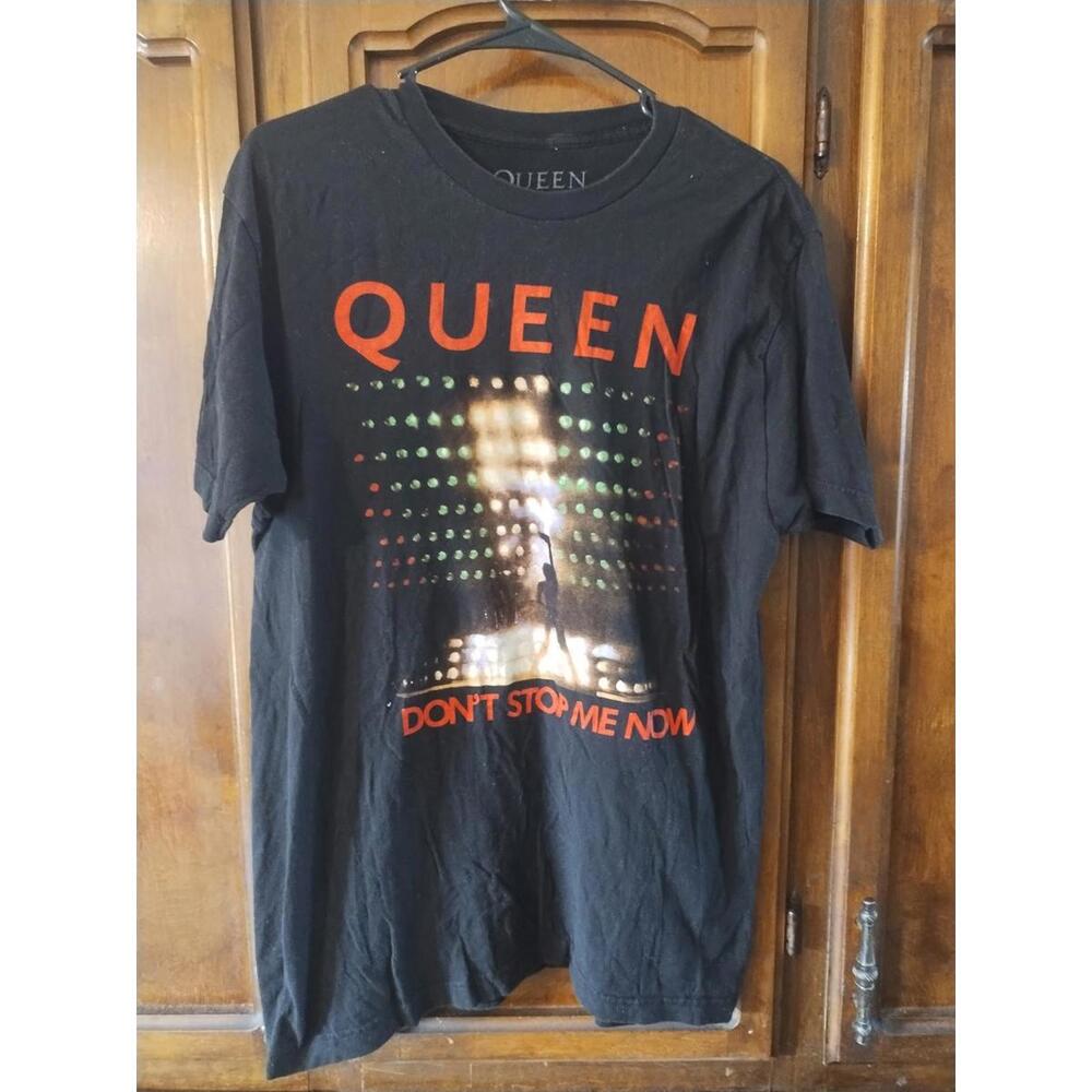 Queen Official Merch Don't Stop Me Now Graphic Band‎ Tee Size Medium